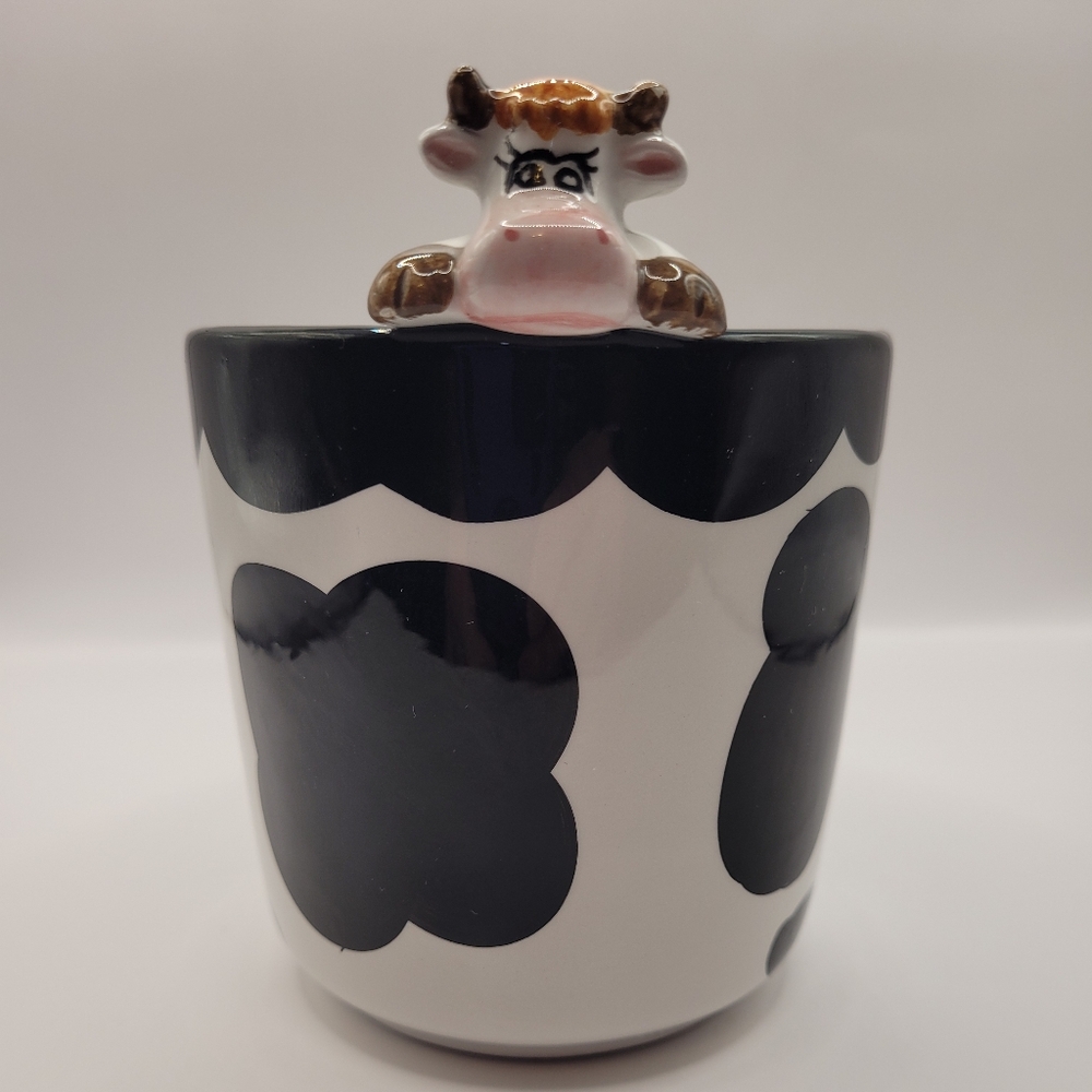 3D Cow Ceramic Mug